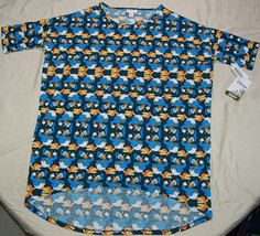 NEW Disney T Shirt women’s XS Disney Donald Duck print blue Shirt - £11.39 GBP