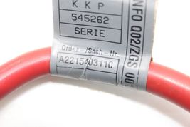 07-13 MERCEDES-BENZ S550 POSITIVE BATTERY CABLE Q3750 image 11