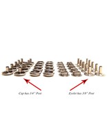 Snap Set with Long Posts for Thick Fabric or Carpet - 50 Pc. Set - $887.62 MXN