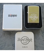 Hard Rock Cafe DUBLIN, Ireland Zippo Lighter 2004 Polished Chrome - $34.30