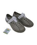Doggers Ultralite Slip On Water/Garden Comfort Shoes Tan White Size 9/10... - $27.68 CAD