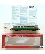 Modellbahnunion MBU T27013 MAN Railbus Green H0 New in Box - Free Shipping - $180.49