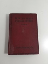 How to teach primary number by John C. Stone 1925  hard back  - £3.70 GBP