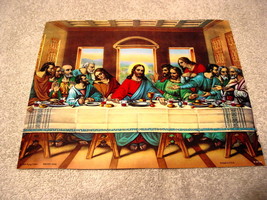 THE LAST SUPPER GOD JESUS 8X10 PRINT - $7.91