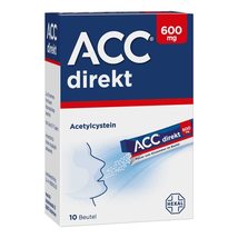 ACC Direct 600 mg 10 sachets cough, cold and flu - £23.46 GBP