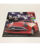 1993 Hoyle wall hanging calendar born in the USA  classic car pictures c... - $348.13 MXN