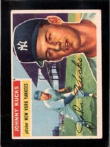 1956 Topps #88B Johnny Kucks Good (Hole) (Rc) Yankees White Backs *NY3600 - £3.14 GBP