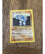 1999 Pokemon Card 34/102 Machoke - £3.82 GBP