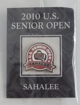 US SENIOR OPEN Sahalee Country Club 2010 Golf Souvenir Lapel Hat PIN Was... - £11.79 GBP