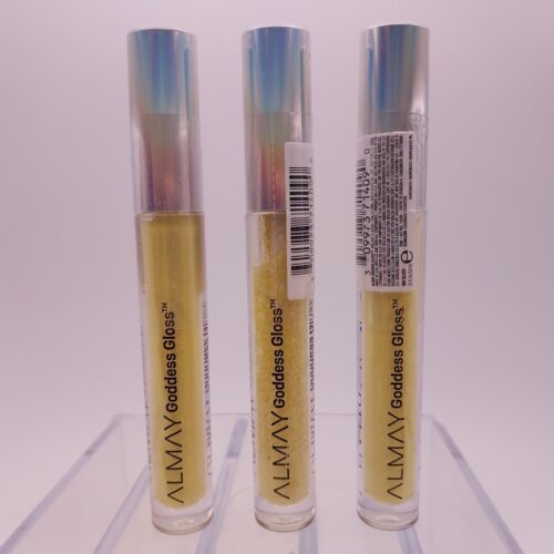 LOT OF 3 Almay Goddess Lip Gloss Shade 900 GILDED ..SEALED - $10.88