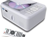 Movie Projector - 1080P Supported For Hd, Video Rca Rpj140 Projector With - £91.32 GBP