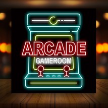 LED Neon Sign, 600mm x 500mm - ARCADE - £199.08 GBP