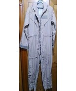 Vintage CWU-27/P Fire Resistant Military Jumpsuit Coveralls Flyers Tan S... - €36,31 EUR