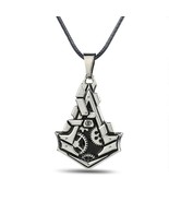 ASSASSINS CREED SYNDICATE NECKLACE Gears Logo Pendant Role Play Game Gam... - $6.95