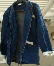 Nice Gently Used Ladies Leon Allan 100% Cotton Jean Jacket, Size M VGC - £15.81 GBP