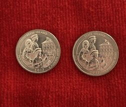 2017 Quarter Ellis Island National Parks US Mint Coin - $1.66