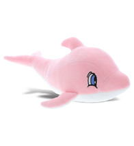 Pink Dolphin Baby Soft Plush Toy, Newborn Babies First Stuffed Animal Cu - £26.88 GBP