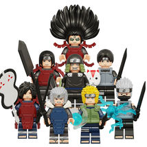 Naruto Series Kakashi Itachi Madara Uchiha Hashirama Tobirama 8pcs Minifigures - $18.49