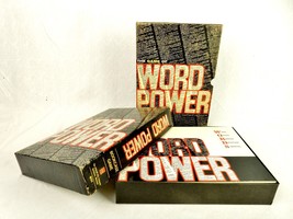 Word Power Bookshelf Game, Vintage 1967 Word Definition Board Game, Aval... - £11.52 GBP