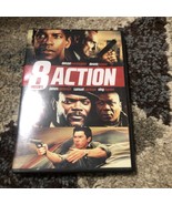 8-Movie Action Pack, Vol. 8 (DVD, 2013, 2-Disc Set) Samuel L. Jackson, - $4.19