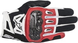 Alpinestars Mens Street SMX-2 Air Carbon V2 Leather Glove Sm Black/Red/White - £81.15 GBP