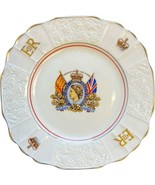 Vintage 1953 Coronation Queen Elizabeth Commemorative Plate England 8-3/... - £18.62 GBP