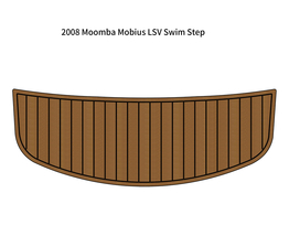 2008 Moomba Mobius LSV Swim Step Platform Mat Boat EVA Foam Teak Deck Fl... - $281.00
