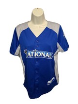 2012 MLB National All Star Game Kansas City Missouri Womens Medium Blue Jersey - $26.72