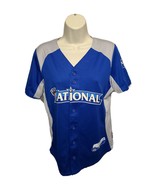 2012 MLB National All Star Game Kansas City Missouri Womens Medium Blue ... - £21.02 GBP