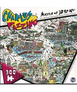 1000 Pc Puzzle Charles Fazzino Essence of Switzerland 3D Pop Art New - $427.05 MXN
