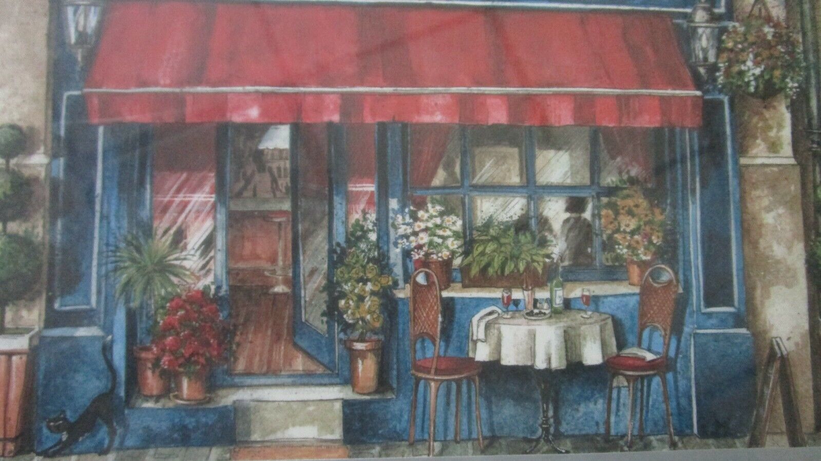 PIMPERNEL ENGLAND 6 PLACEMATS LE BISTRO PIERRE NEW IN BOX 11 X 9" - $94.05
