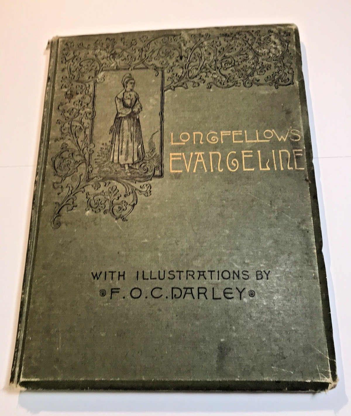 Primary image for RARE Large Format Longfellow Book With  More Rare F.O.C. Darley Illustrations