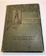 RARE Large Format Longfellow Book With  More Rare F.O.C. Darley Illustra... - $37.35