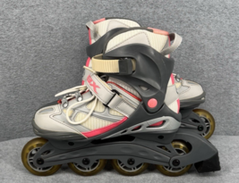 DBX Recruit Inline Skates Mothership Wheels Women's Size 7 Pink Gray - $38.60