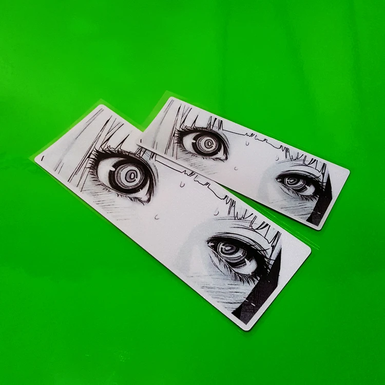 1PCS Car Styling Vinyl Sticker Clic   Girl Peeping Eyes Look Motorcycle Bike Gui - £59.16 GBP