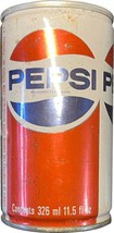 Pepsi Can England Vintage Steel Pull Tab 326 ml Britain UK - $14.99