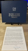 Gm The First 75 Years Of Transportation Products ~ With Letter To Employees - £8.69 GBP