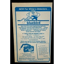 Bluebird Depth Master Vintage Print Ad 80s Metal Detecting Framinghan MA - £10.95 GBP