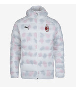 Puma AC Milan Refill Padded Jacket Men&#39;s Down Jacket White Asia-Fit 7713... - £228.15 GBP