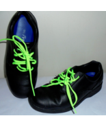 Goodyear Men 8.5 Working Shoes Carlton Black Wide Width Comfort Shock Ab... - £12.42 GBP