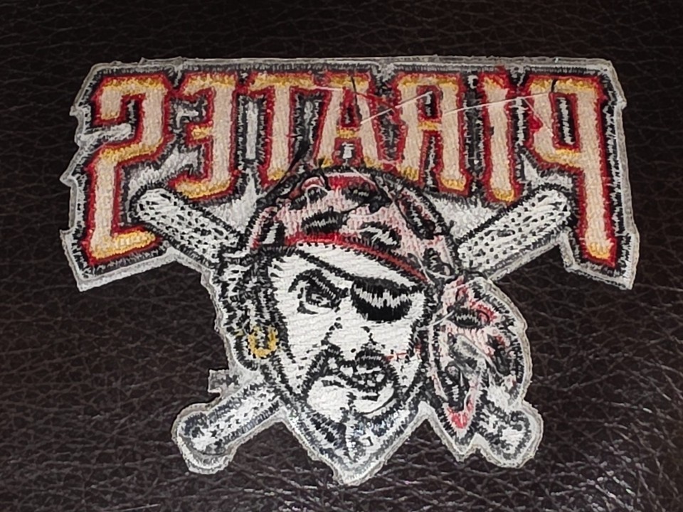 Pittsburgh Pirates Pirate Iron /Sew On Embroidered Patch~NEW Item image 2