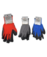 PROTOUCH WRINKLED LATEX WORKING GLOVES 3 COLORS ( 3 pair of gloves ) - $7.99