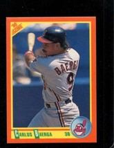 1990 Score Rookie And Traded #74T Carlos Baerga Nmmt (Rc) Indians *AZ0462 - £1.91 GBP