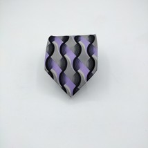 Arrow Men&#39;s Multicolored Geometric Neck Tie 59&quot; x 3.5&quot;, 100% Silk - £7.47 GBP