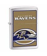 Retired NFL Baltimore Ravens Leather Look Zippo Lighter - €24,70 EUR
