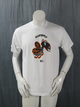 Vintage Graphic T-shirt - Horsefly British Columbia Cartoon Graphic - Men&#39;s L - £31.17 GBP