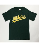 Majestic MLB Athletics Evolution Tee Cool Base Short Sleeve Shirt Men&#39;s ... - $13.20