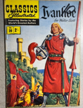 Classics Illustrated #20 Ivanhoe (Hrn 126) Australian Comic Vg+ - £19.77 GBP