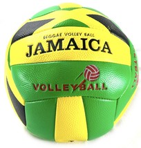 Jamaica Reggae Volleyball Yellow Black Green - $170.68 MXN