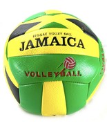 Jamaica Reggae Volleyball Yellow Black Green - $170.16 MXN